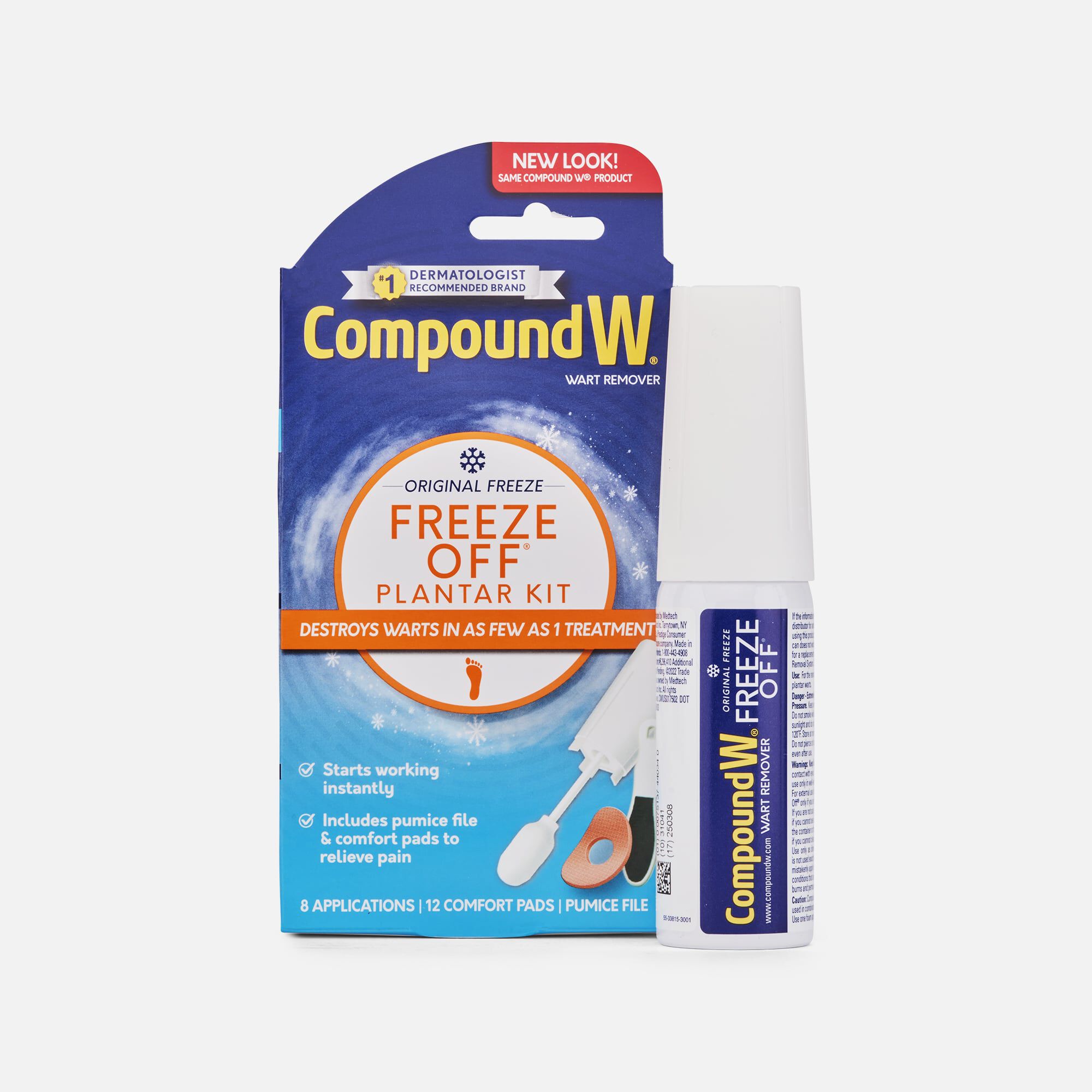 Compound W Freeze Off Plantar Wart Removal System, 8 ea., , large
