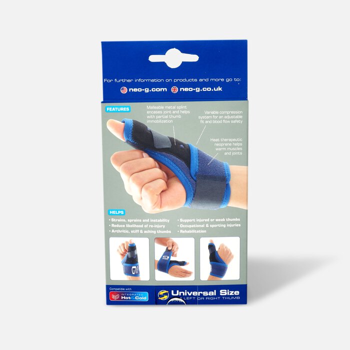 Neo G Easy-Fit Thumb Brace, One Size, , large