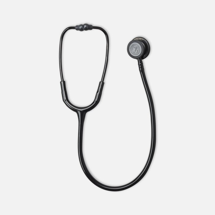 Littmann Classic III Stethoscope, Black Tube with Black Edition Chestpiece, 27", , large
