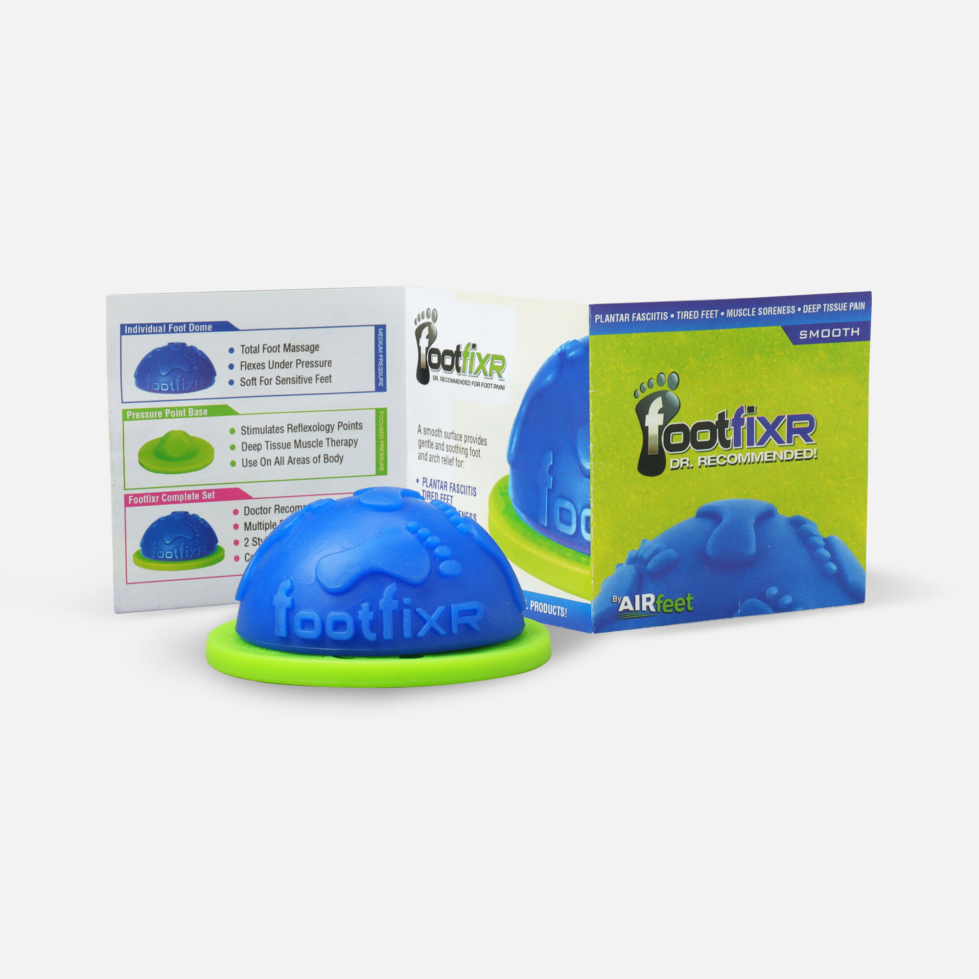 Airfeet FootFixr Deep Tissue Smooth Dome, , large