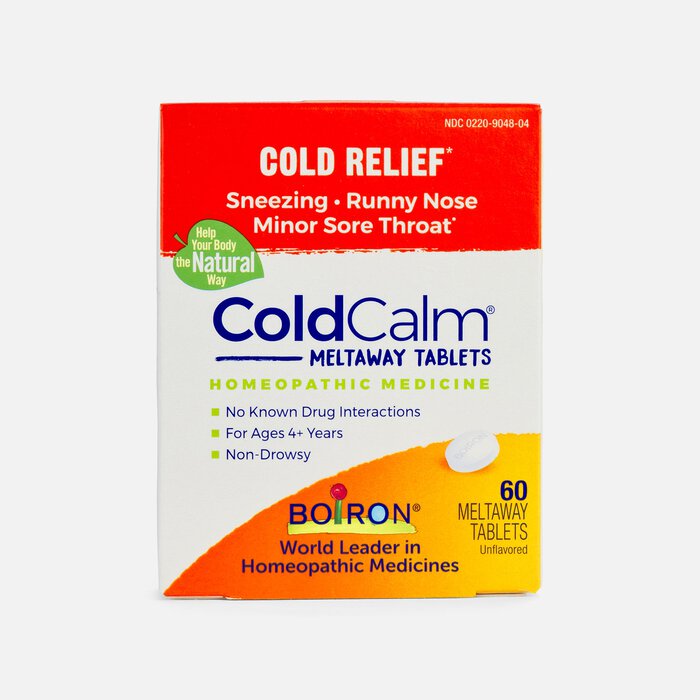 Boiron ColdCalm Cold Relief Tablets, 60 ct., , large