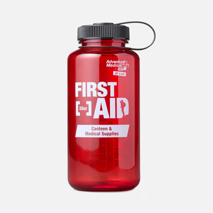 Adventure Medical Kits First Aid Canteen with Rescue Whistle, 32 oz, 51 pc., , large