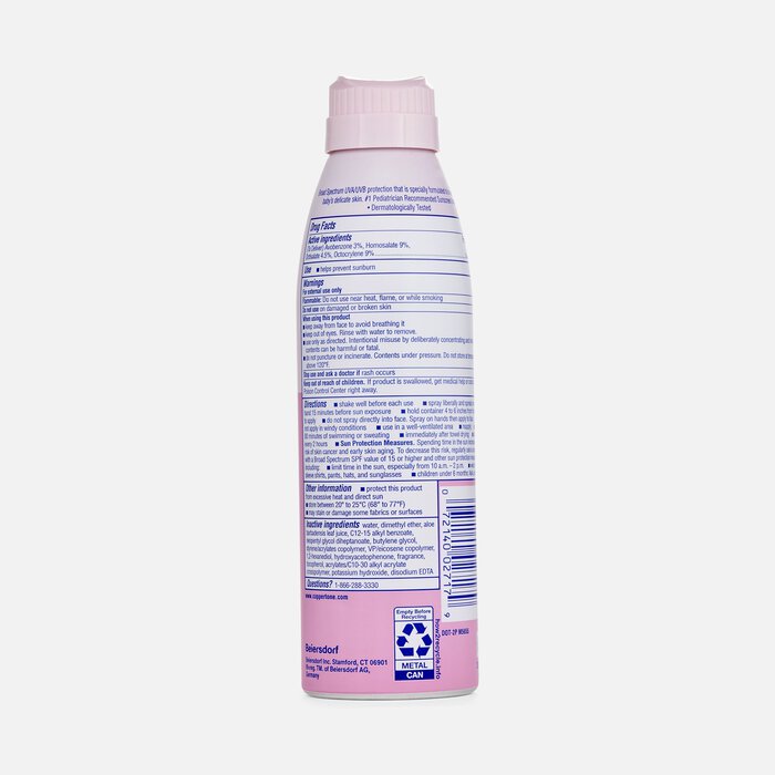 Coppertone WaterBabies Sunscreen Spray, SPF 50, 6 oz., , large