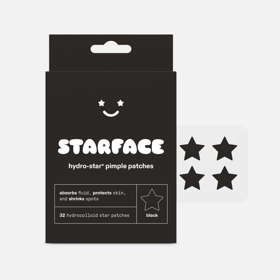 Starface Hydro-Star Black Pimple Patches, 32 ct., , large image number 0