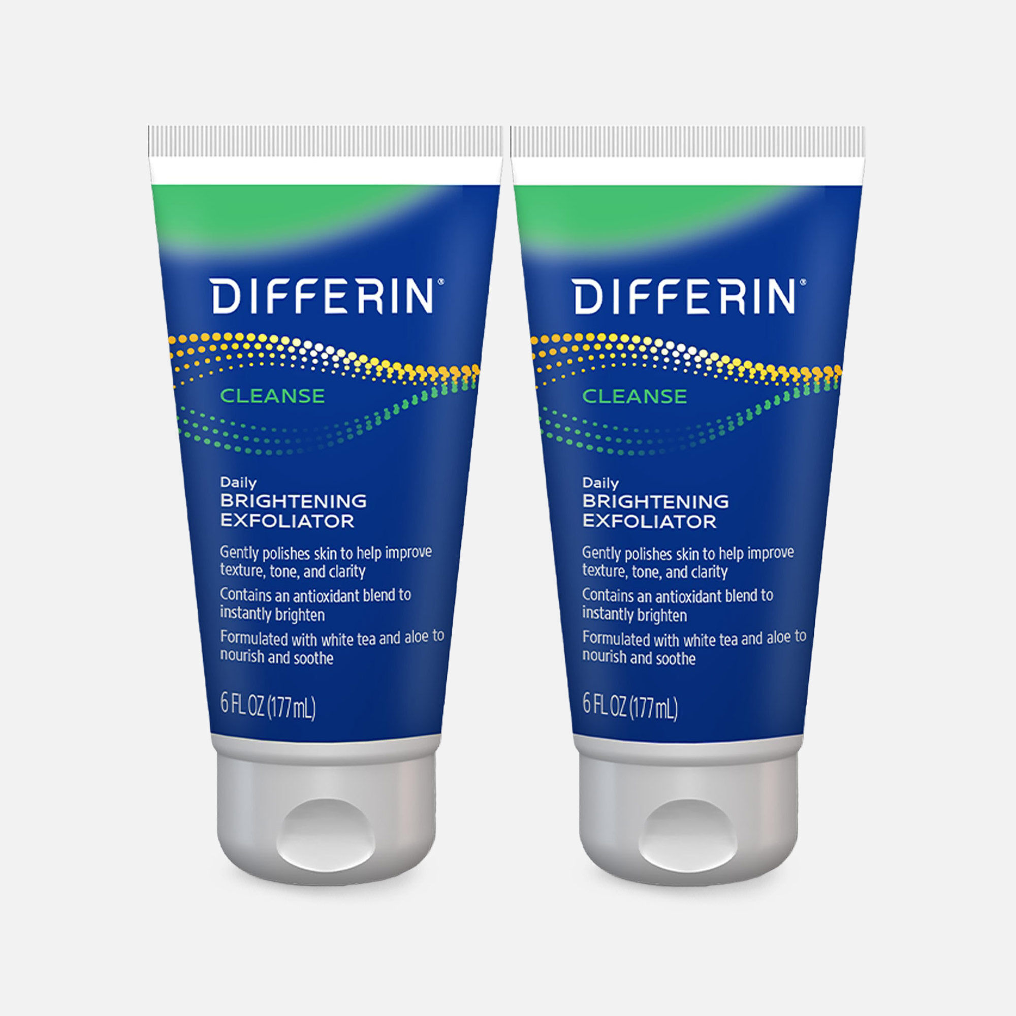 Differin Daily Brightening Exfoliator, 6 oz. (2-Pack), , large
