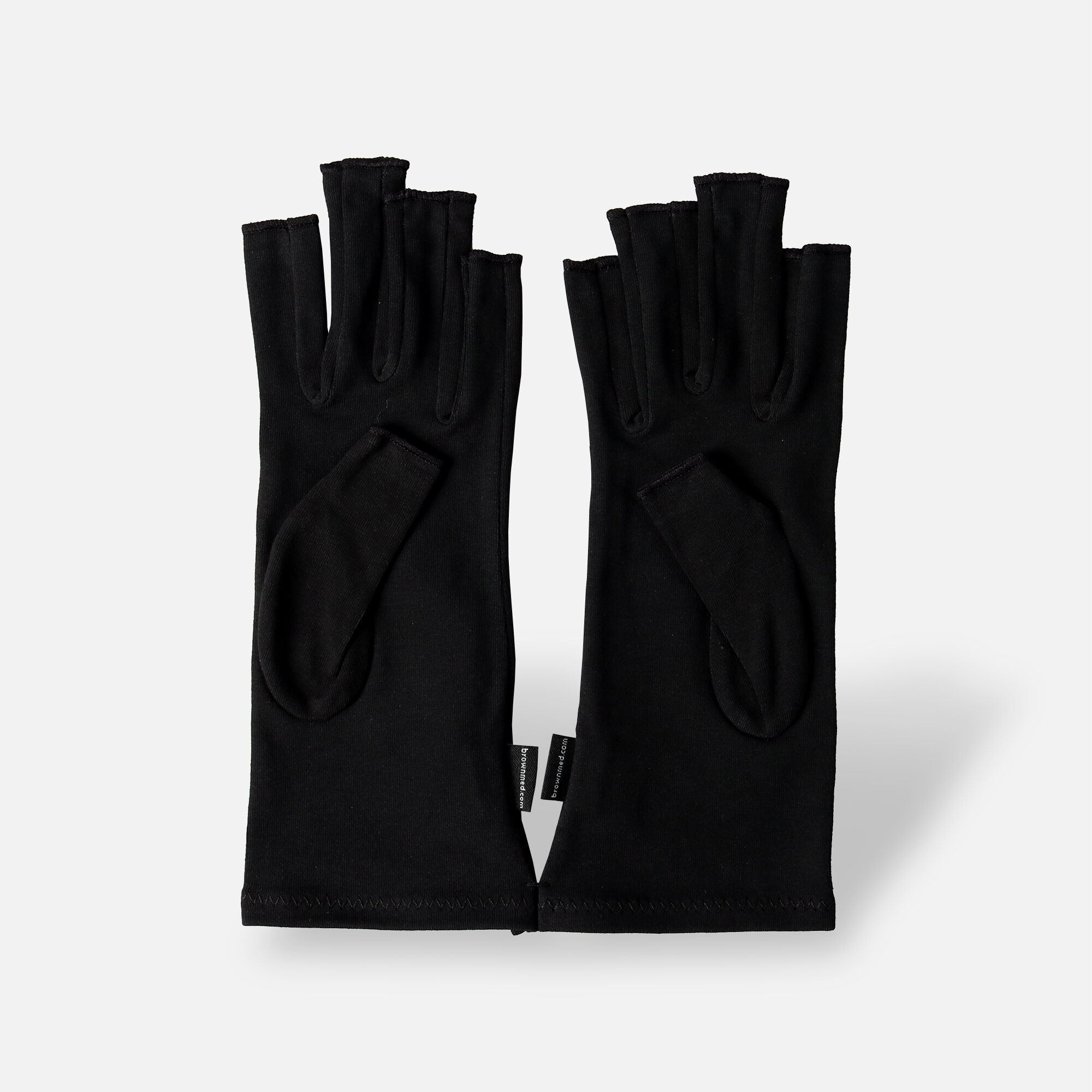 IMAK Compression Arthritis Gloves, Black, Medium, Black, large