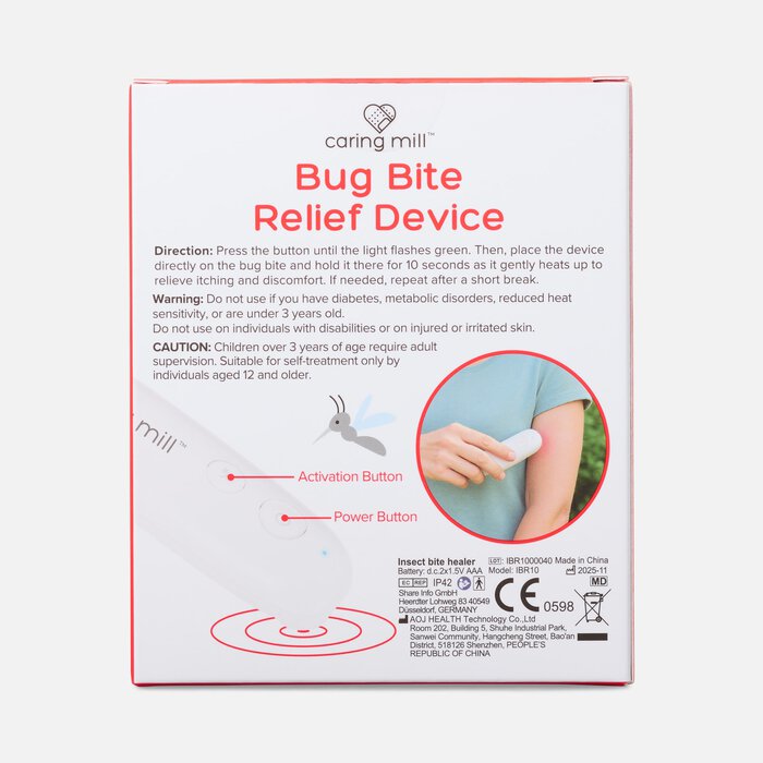 Caring Mill™ Bug Bite Relief Device, , large