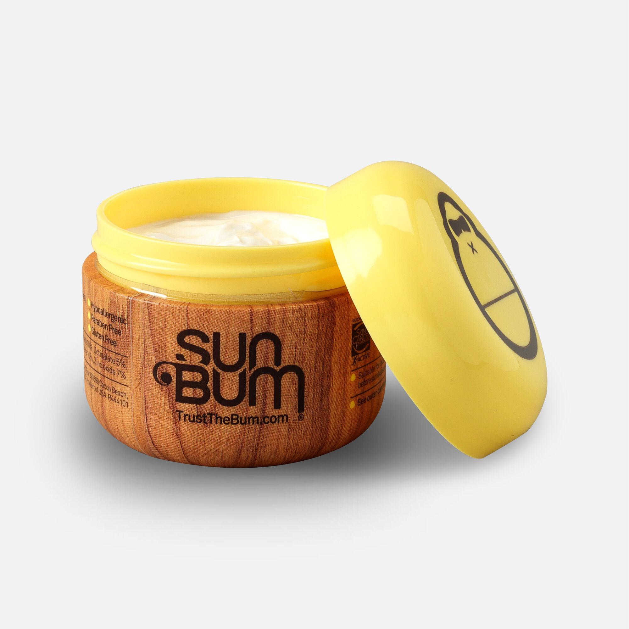 Sun Bum Clear Zinc Oxide Sunscreen, SPF 50, 1 oz. Jar, , large