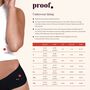 Proof Heavy Period Kit, Black/Sand, XL, 4 ct., , large image number 4