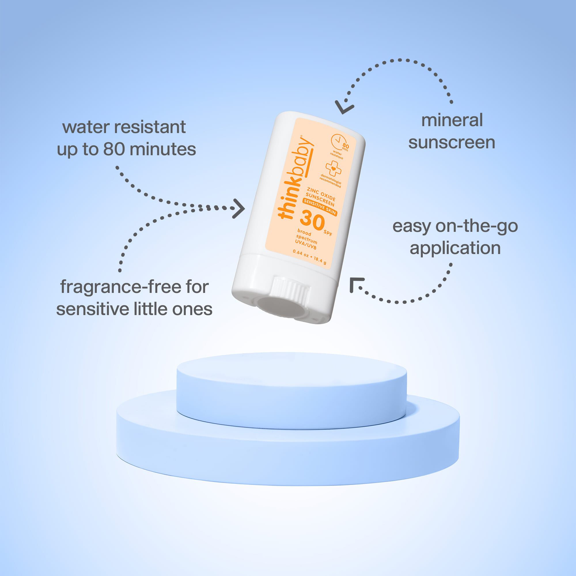 thinkbaby® Sunscreen Stick, SPF 30, 0.64 oz., , large