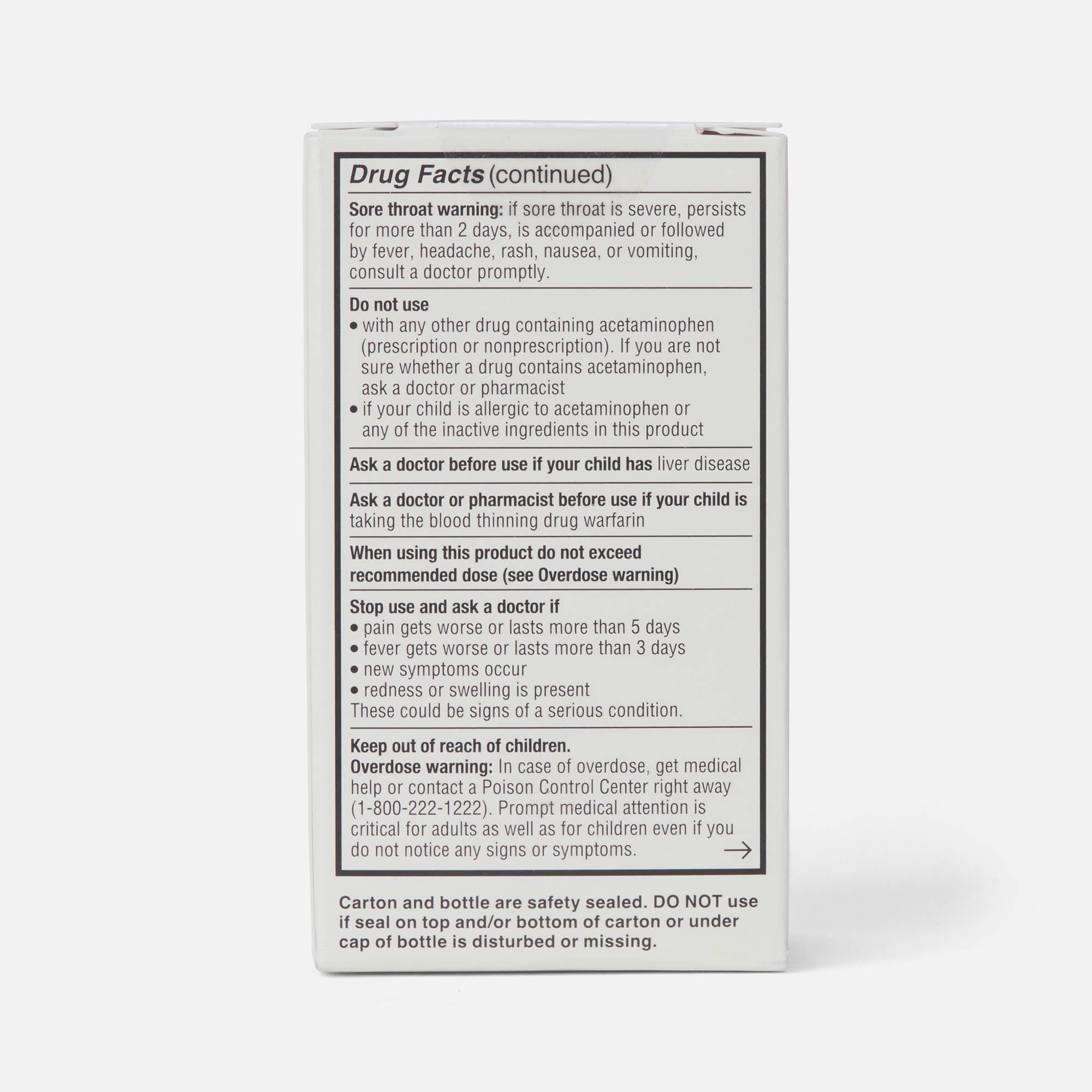 Genexa Children's Acetaminophen Chewable, 24 ct., , large