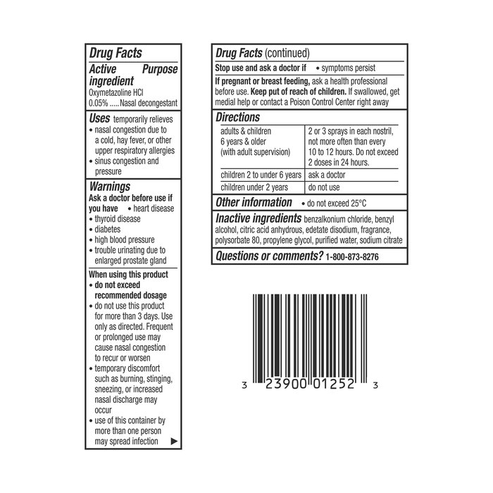 Vicks Sinex Severe Nasal Spray, Original, , large