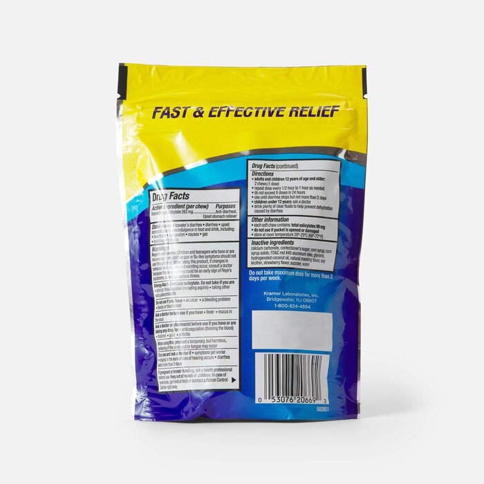 Kaopectate Soft Chews, 262mg, Strawberry, , large