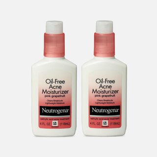 Neutrogena Pink Grapefruit Oil-Free Facial Moisturizer, 4 oz. (2-Pack)