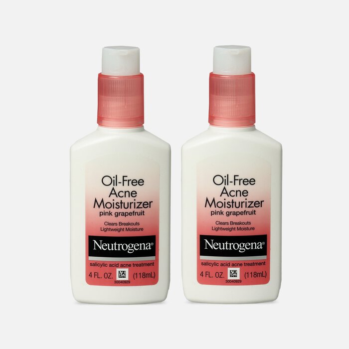 Neutrogena Pink Grapefruit Oil-Free Facial Moisturizer, 4 oz. (2-Pack), , large