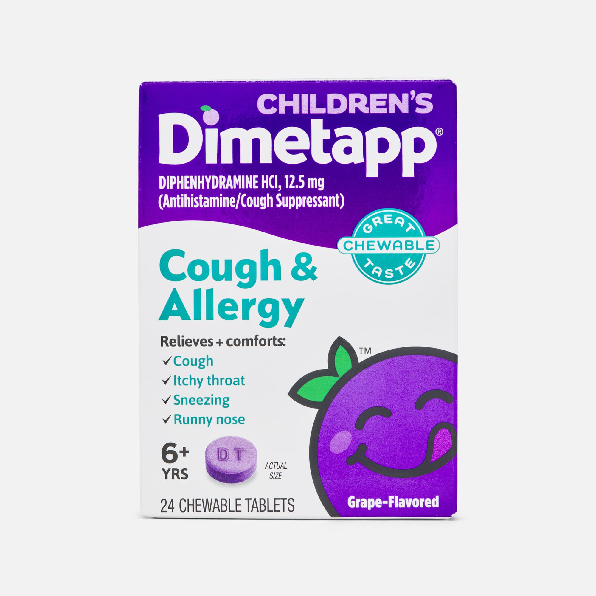 Children's Dimetapp Cough & Allergy Chewable, 24 ct., , large