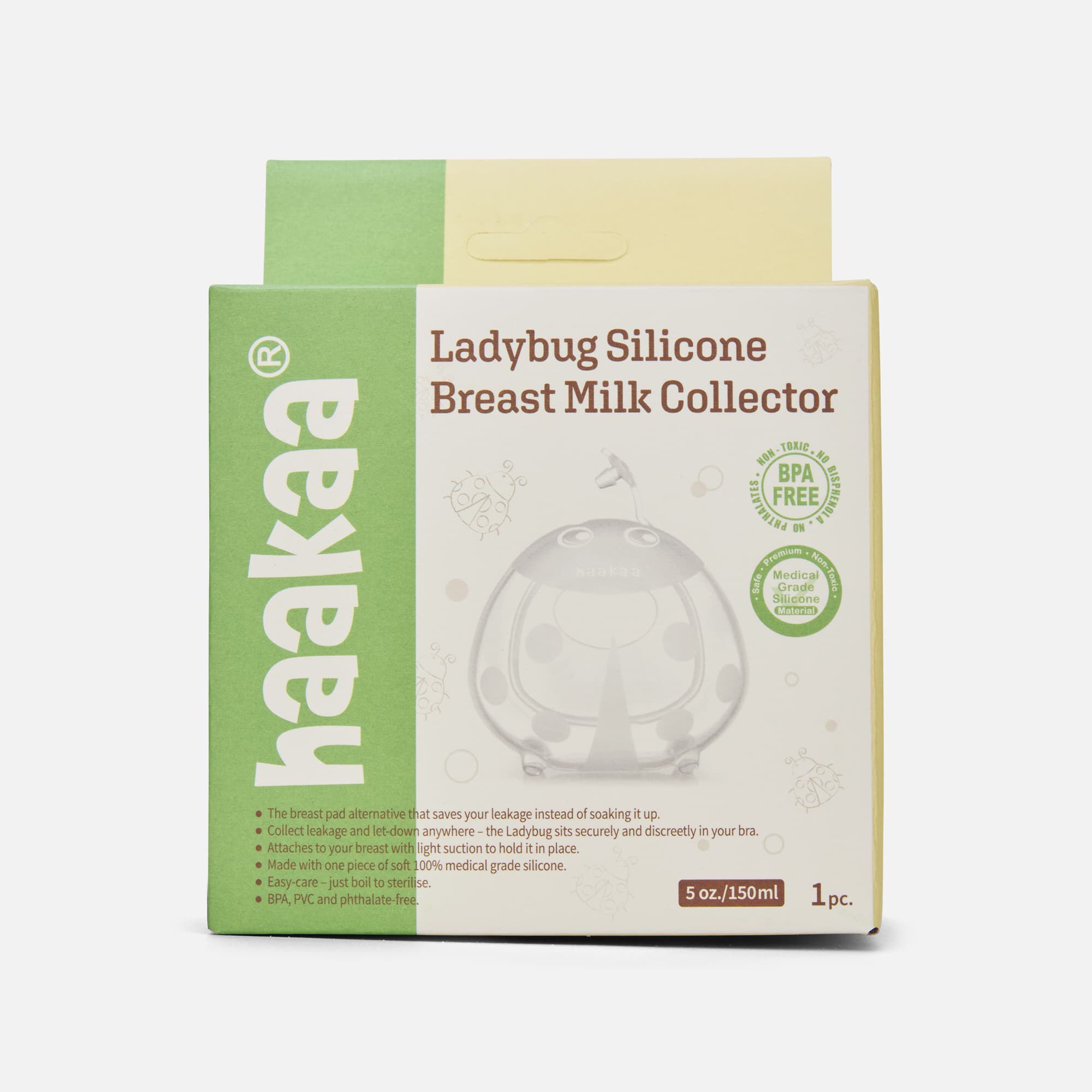Haakaa Ladybug Silicone Breast Milk Collector, 5 fl oz., , large