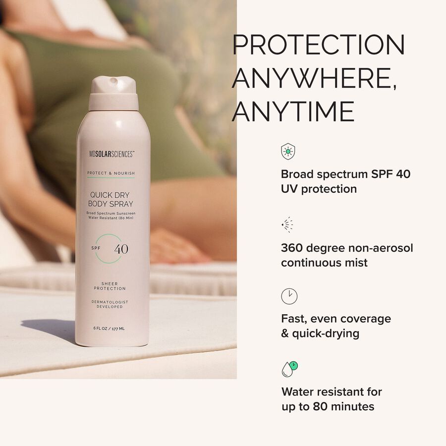 MDSolarSciences Quick Dry Body Spray SPF 40, 6 oz., , large image number 3