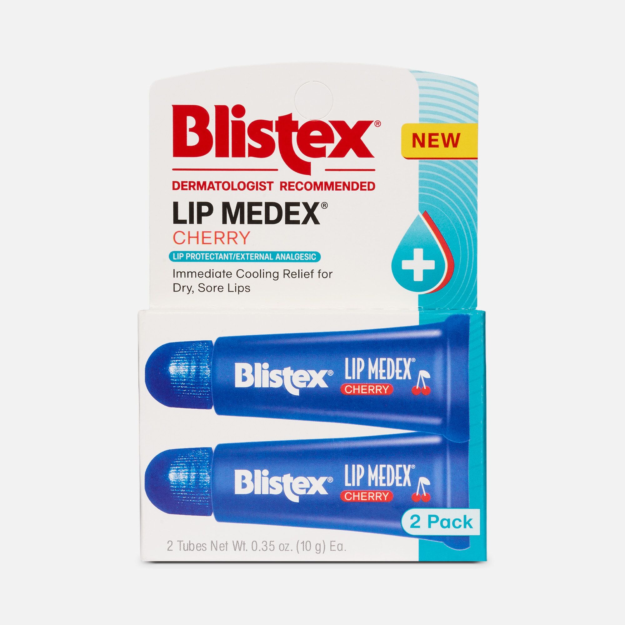 Blistex Lip Medex Cherry Tube 2-Pack .35 oz., , large