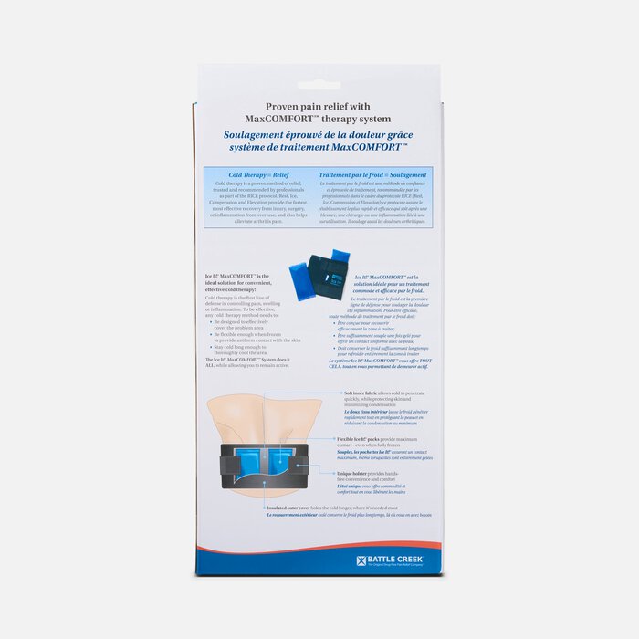 Battle Creek Ice It! Cold Comfort Knee System 12" x 13", , large