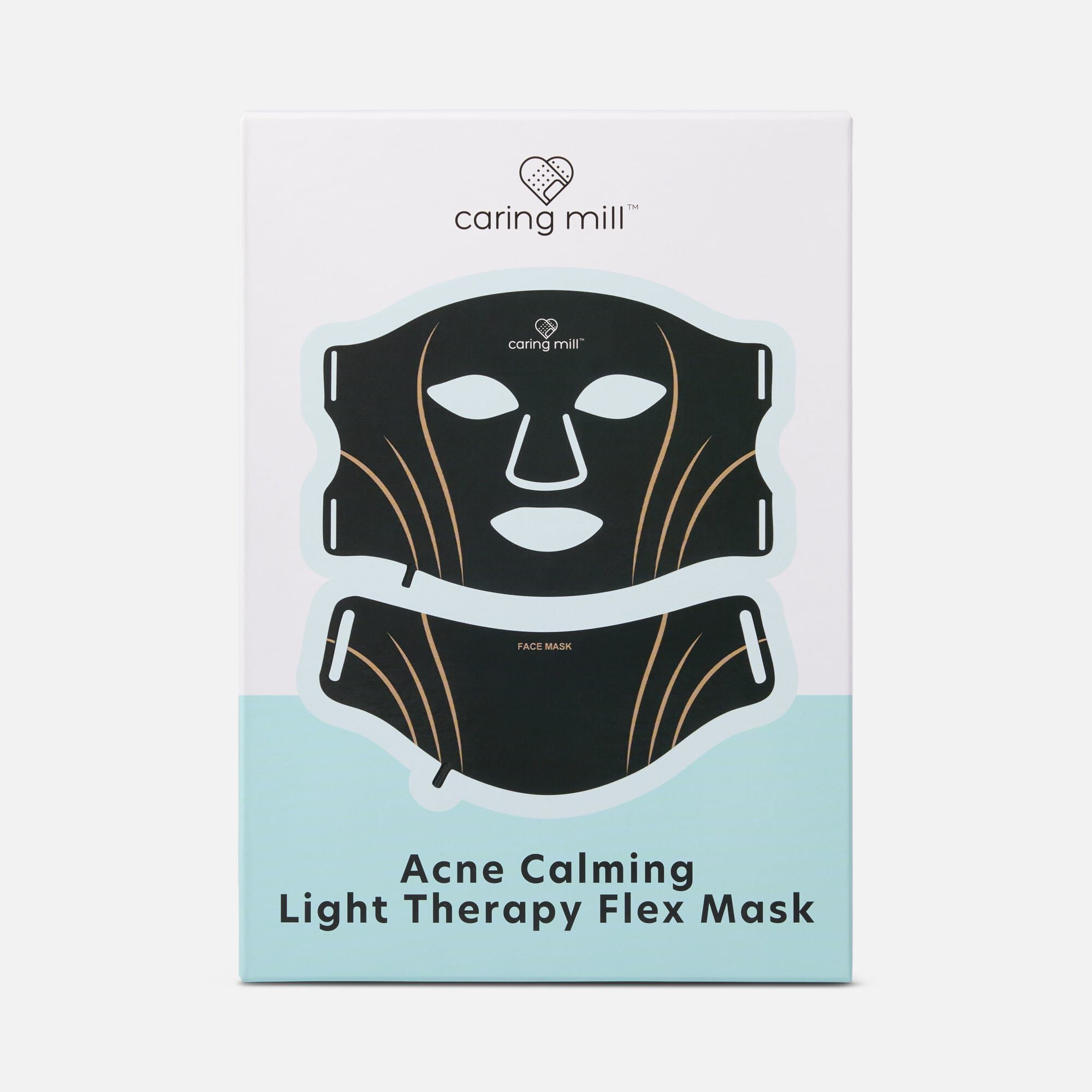 Caring Mill™ Acne Calming Light Therapy Flex Mask, , large