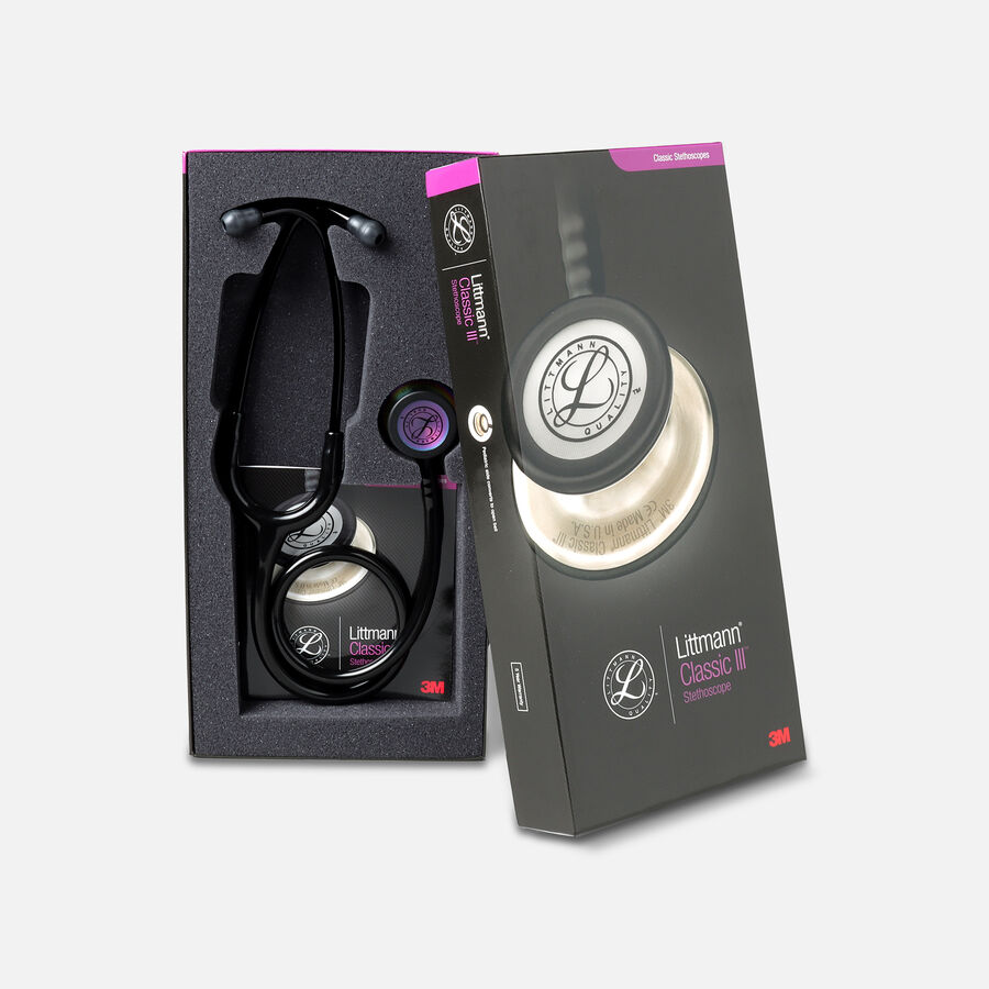 3M Littmann Classic III Stethoscope with Rainbow Finish, 27", , large image number 1