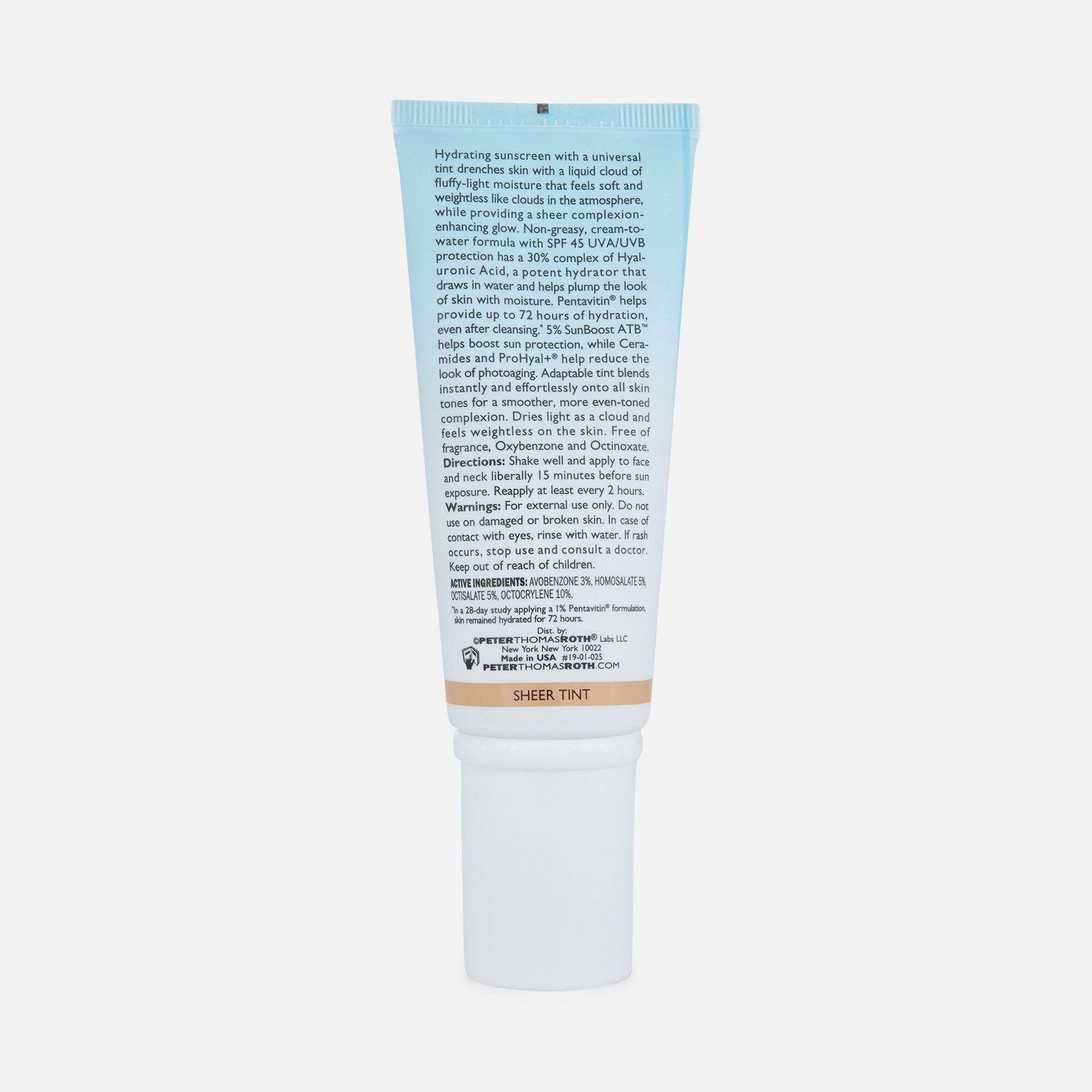 Peter Thomas Roth Water Drench® Broad Spectrum  SPF 45 Hyaluronic Clous Sheer Tint Moisturizer, 1.7 fl oz., , large
