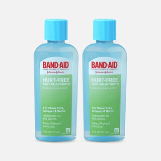 BAND-AID® Antiseptic Wash, Hurt-Free, 6 fl oz. (2-Pack)