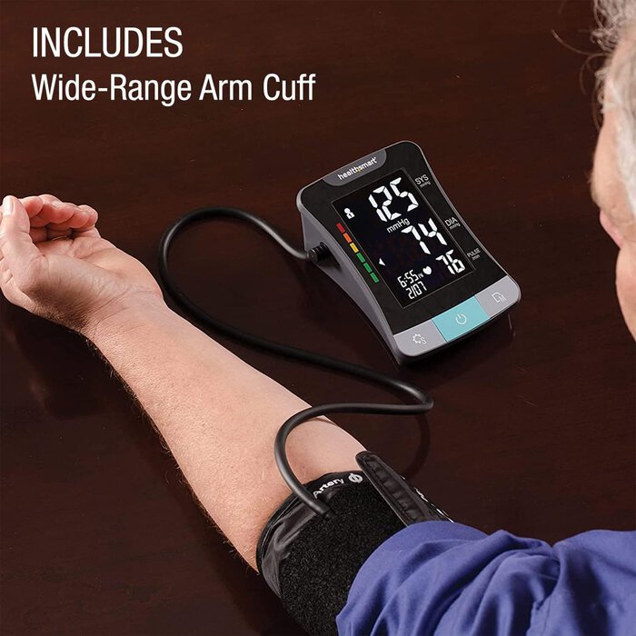 HealthSmart Premium Digitial Arm Blood Pressure Monitor, , large