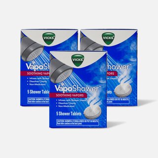 Vicks VapoShower Tablets, 5 ct. (3-Pack)