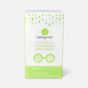 Caring Mill™ Premoistened Lens Wipes, 200 ct.