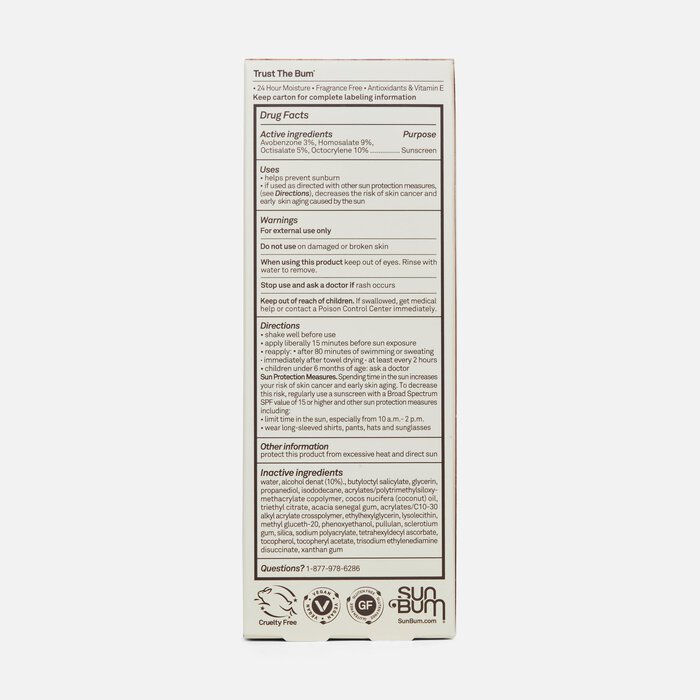 Sun Bum Daily Face Lotion, SPF 50, 1.7 oz., , large