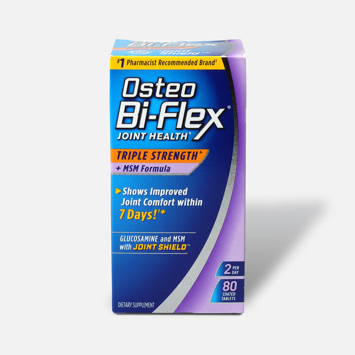 Osteo Bi-Flex Triple Strength with MSM Coated Tablets, 80 ct., , large
