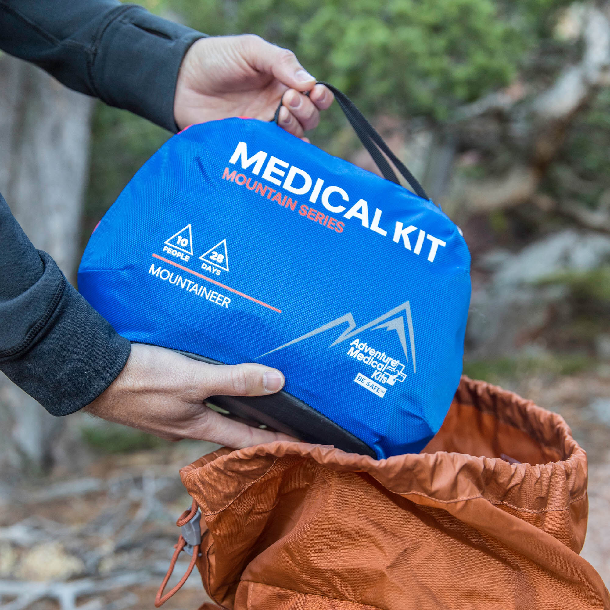 Adventure Medical Mountain Mountaineer First Aid Kit with QuikClot & Trauma Tourniquet, 217 pc., , large