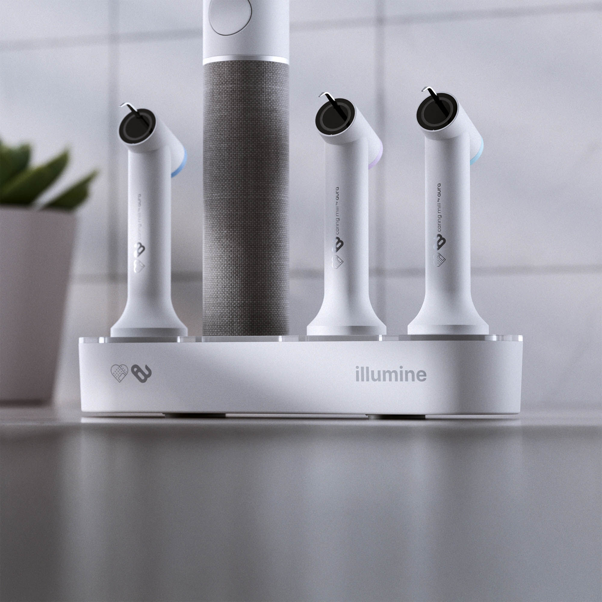 Illumine Ultrasonic Gum-Health Scaler - Caring Mill™ by Aura, , large