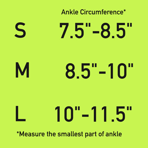 Spark Kinetic Compression Ankle Sleeve, Large, , large