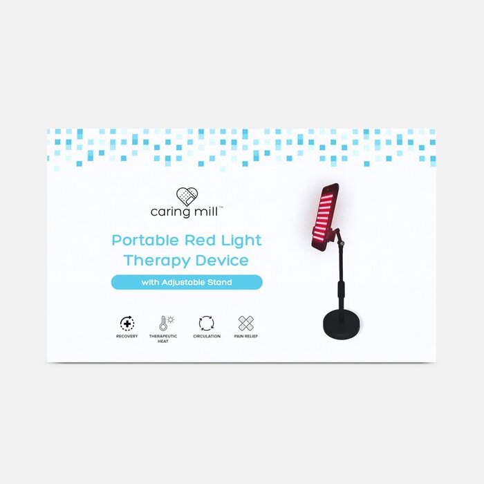 Caring Mill™ Portable Red Light Therapy Device With Adjustable Stand, , large