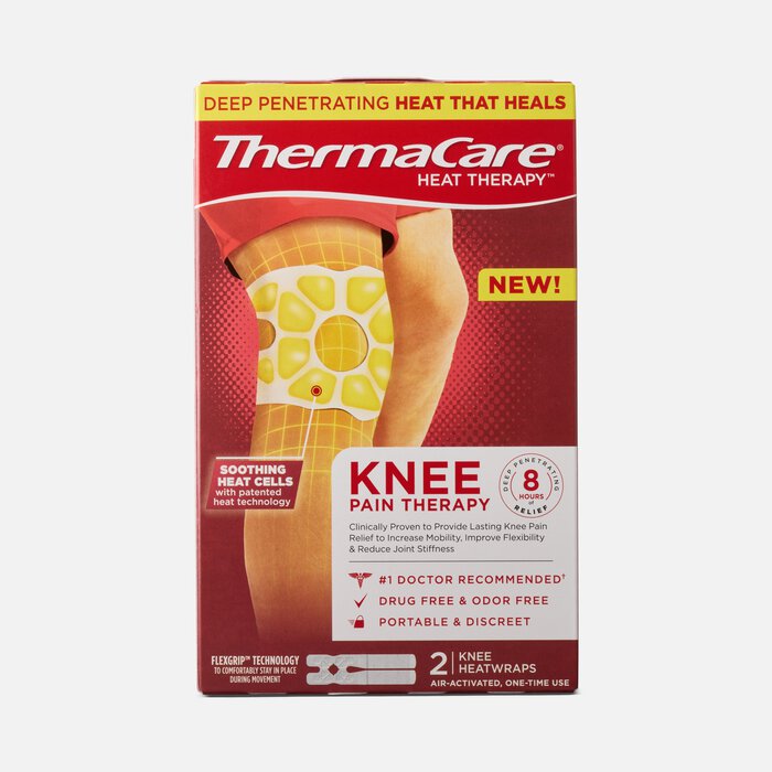 ThermaCare Knee Pain Relief Heatwraps, 2 ct., , large