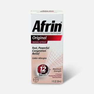 Afrin Original Nasal Spray, 1.0 oz.