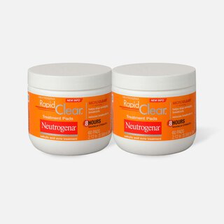 Neutrogena Rapid Clear Treatment Pads - 60 ct. (2-Pack)