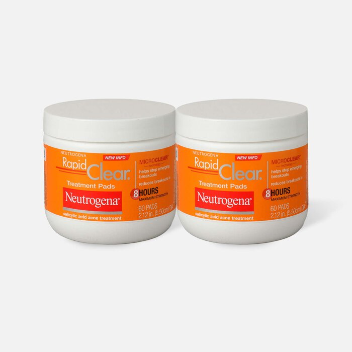 Neutrogena Rapid Clear Treatment Pads - 60 ct. (2-Pack), , large