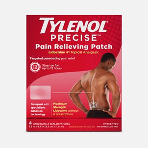 TYLENOL® PRECISE® Pain Relieving Patches, Large, 4 ct.