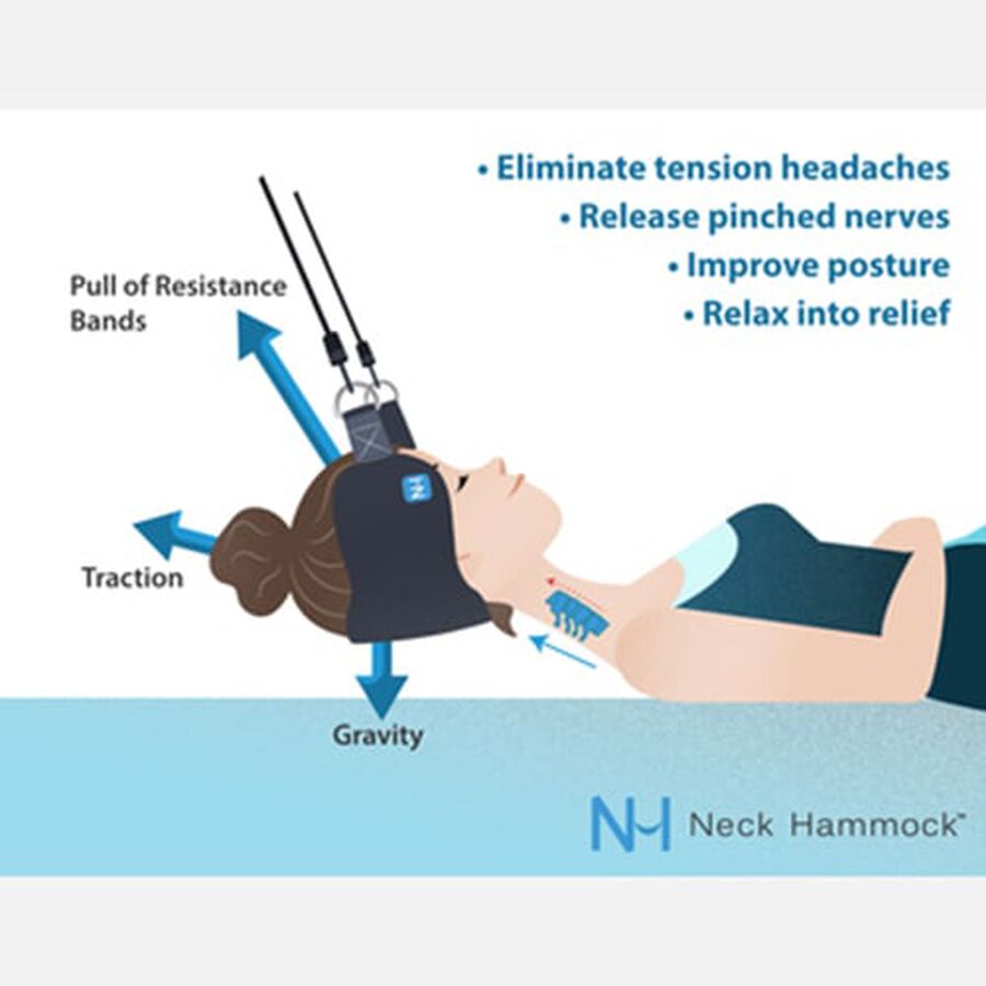 The Neck Hammock, Portable Cervical Traction Device, , large image number 1