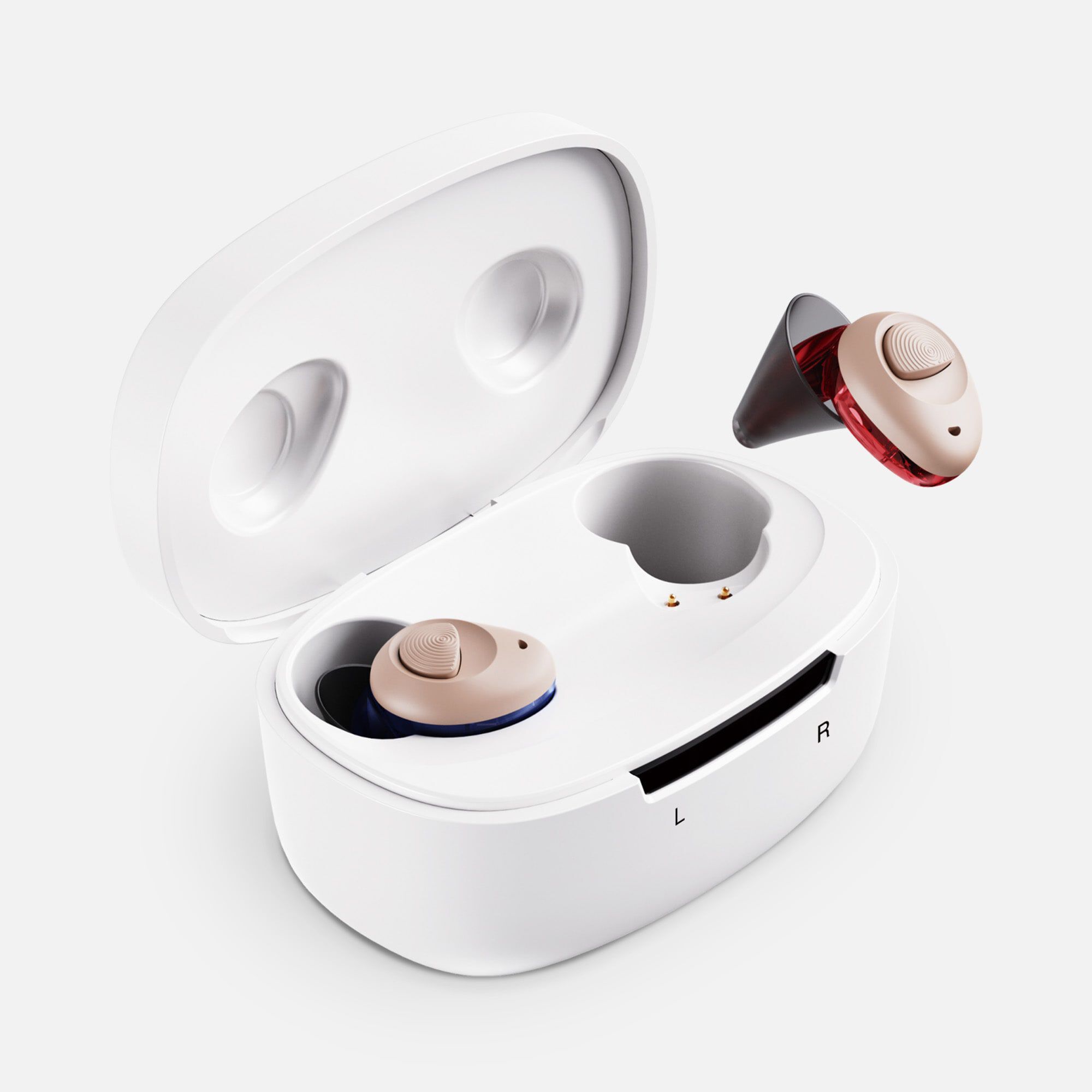 Ceretone Torch Rechargeable In-The-Canal OTC Hearing Aids, Pair, , large