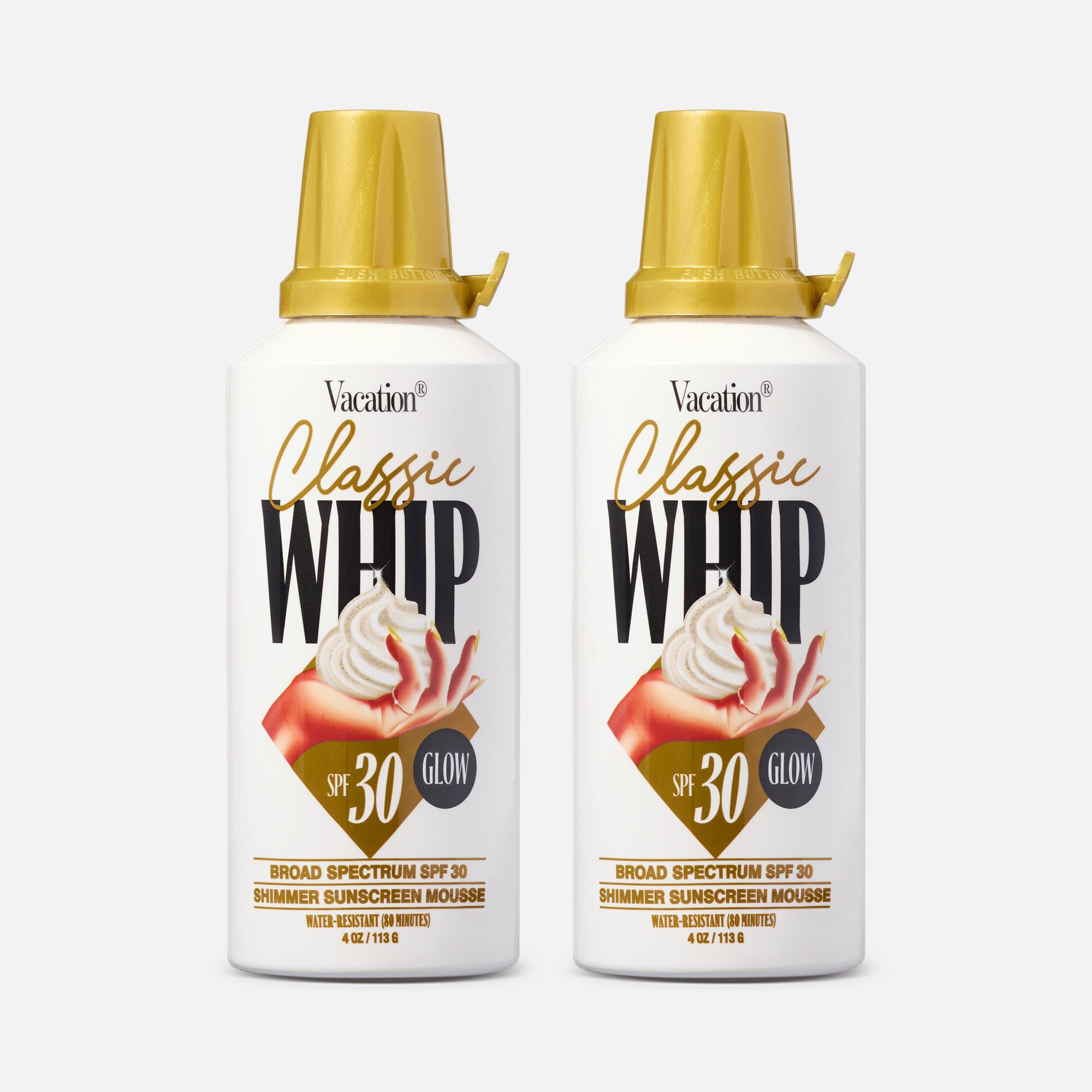 Vacation Classic Whip Glow SPF 30, 4 oz. (2 pack), , large