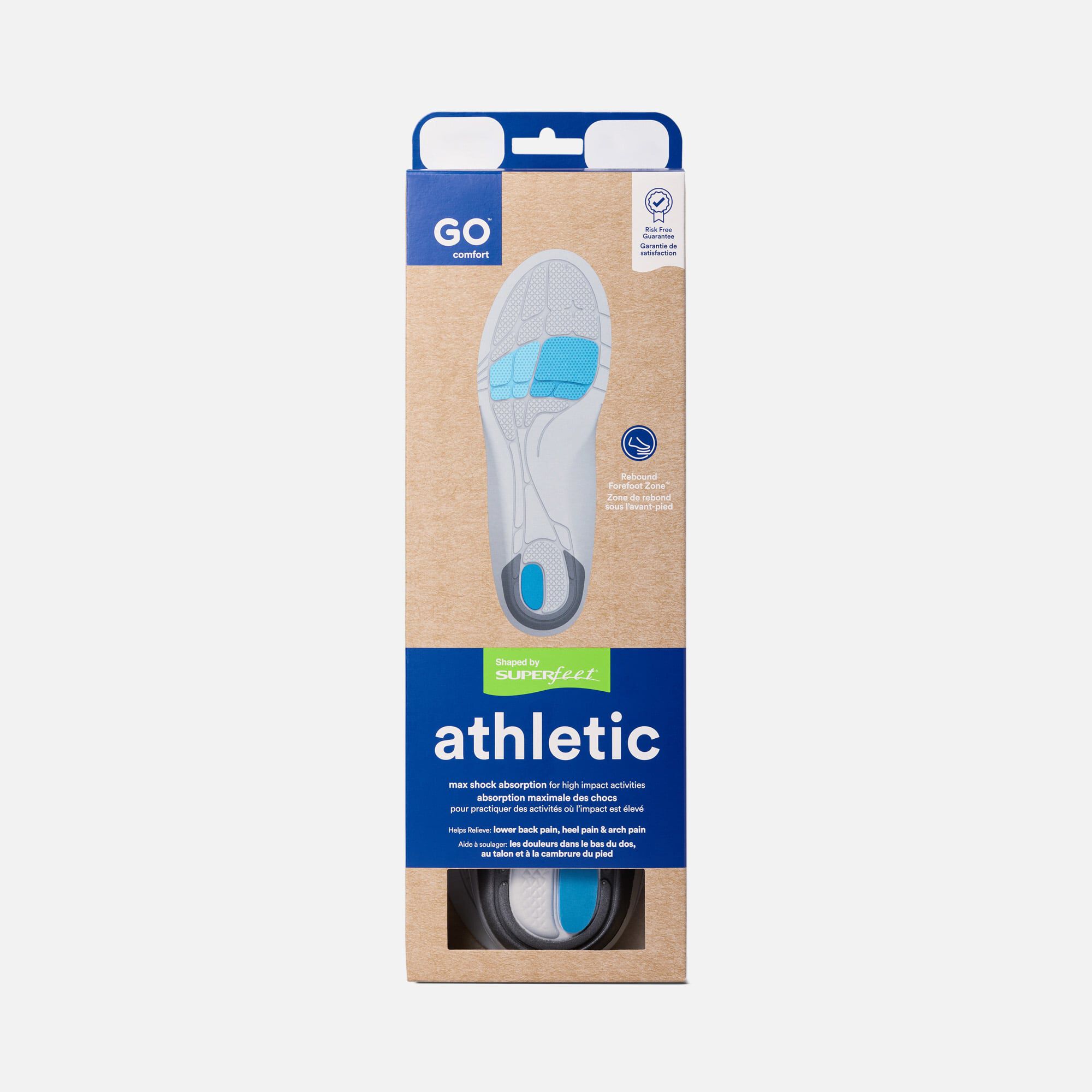 Superfeet GO Comfort Athletic Insoles, , large