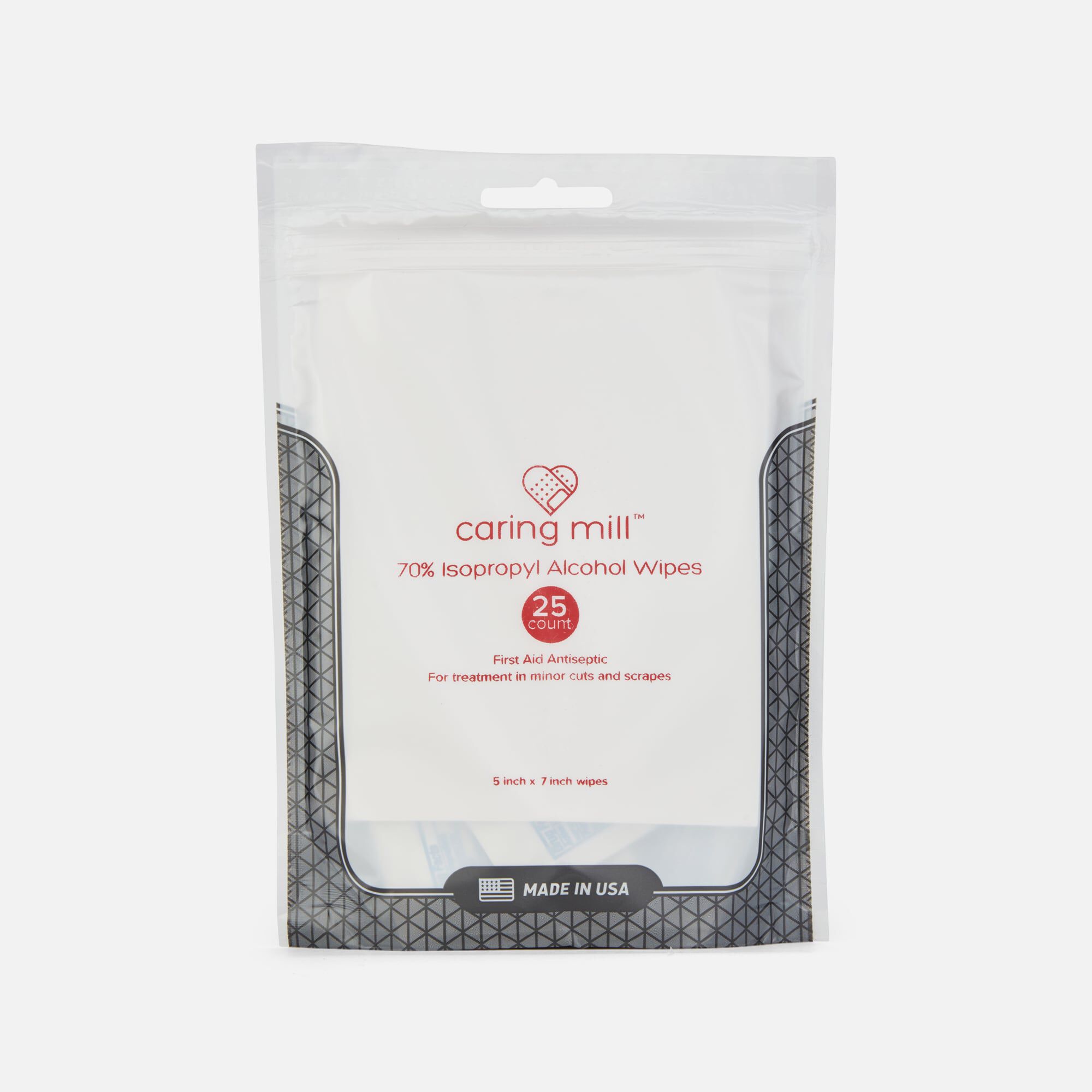 Caring Mill™ Travel Alcohol Wipes, 25 ct., , large