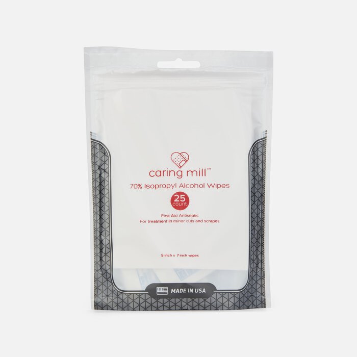 Caring Mill™ Travel Alcohol Wipes, 25 ct., , large