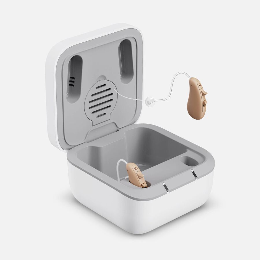 Ceretone Solid Rechargeable Behind-the-Ear OTC Hearing Aids, Pair, , large image number 0