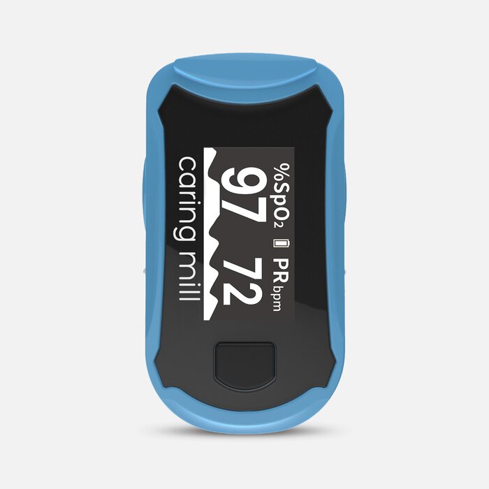 Caring Mill™ Fingertip Pulse Oximeter, , large